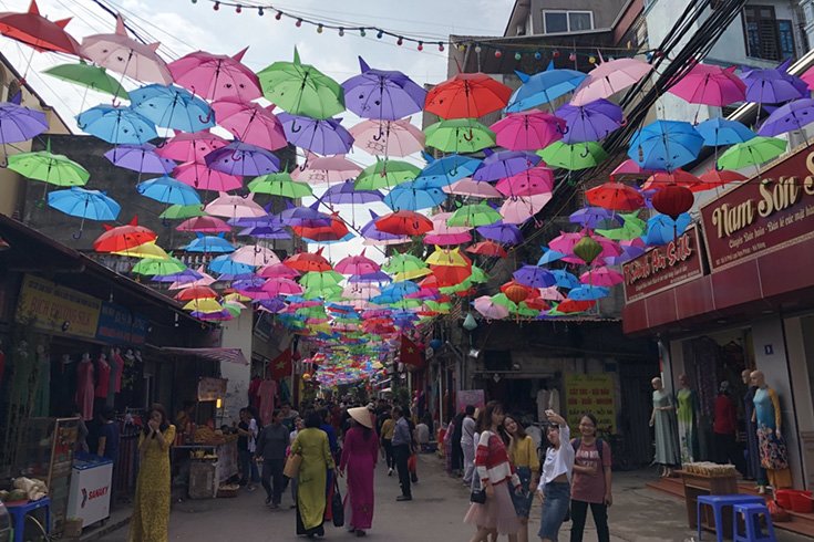 Hanoi Bike Trip Van Phuc Chuong Uoc Le Village 1 Day